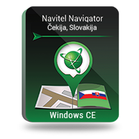 Navitel Navigator. Čekija, Slovakija