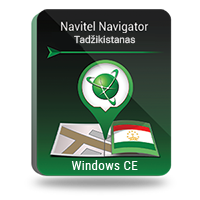 Navitel Navigator. Tadžikistanas